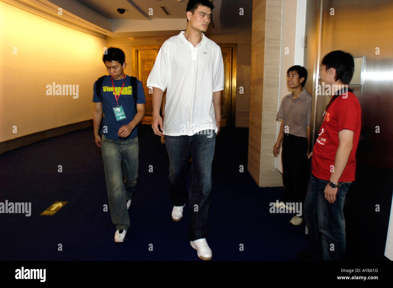 Yao Ming. 21. Juli 2006 Stockfoto