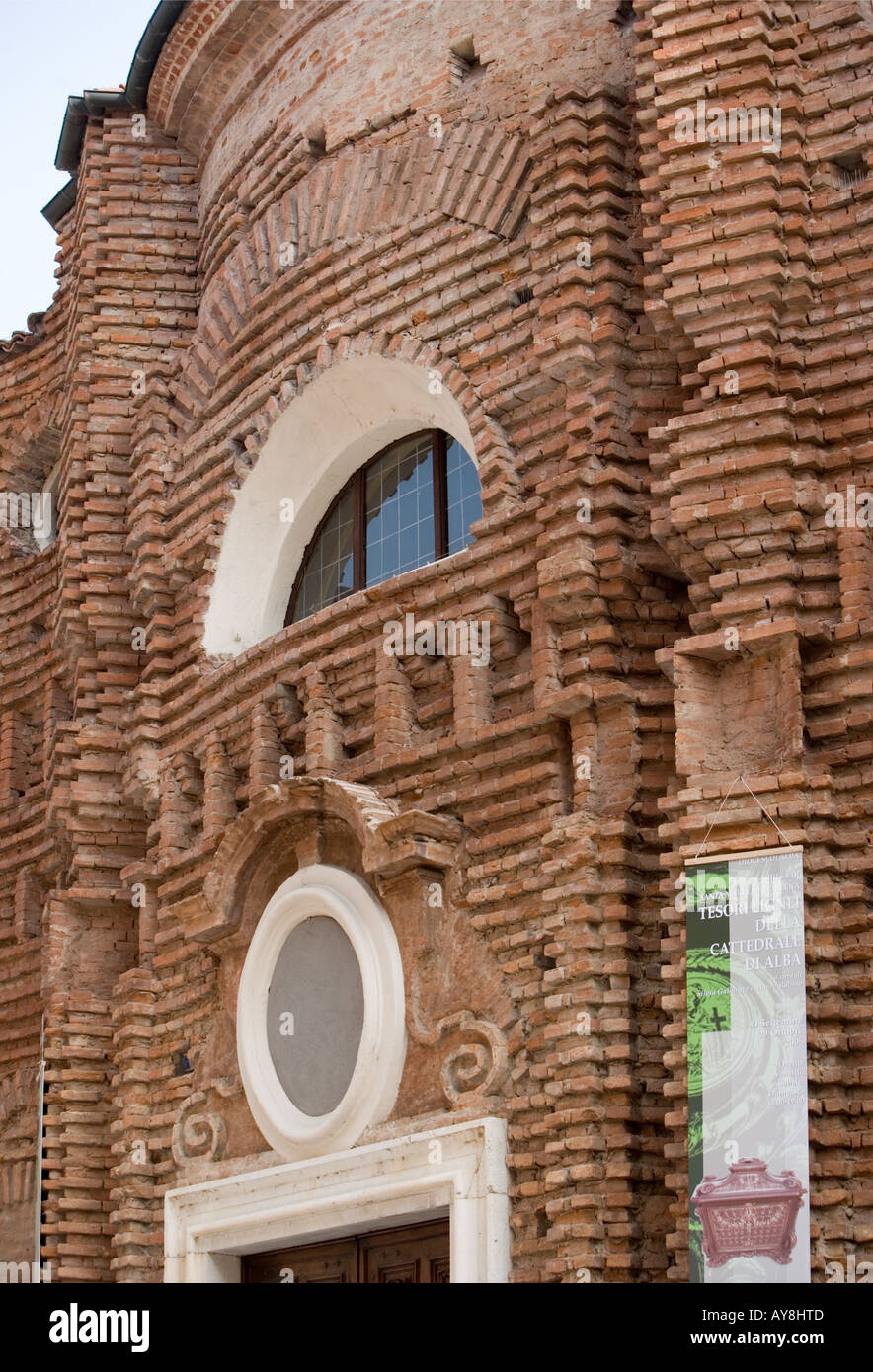 S Maria Maddalena Kirche Alba Piemont Italien Stockfoto