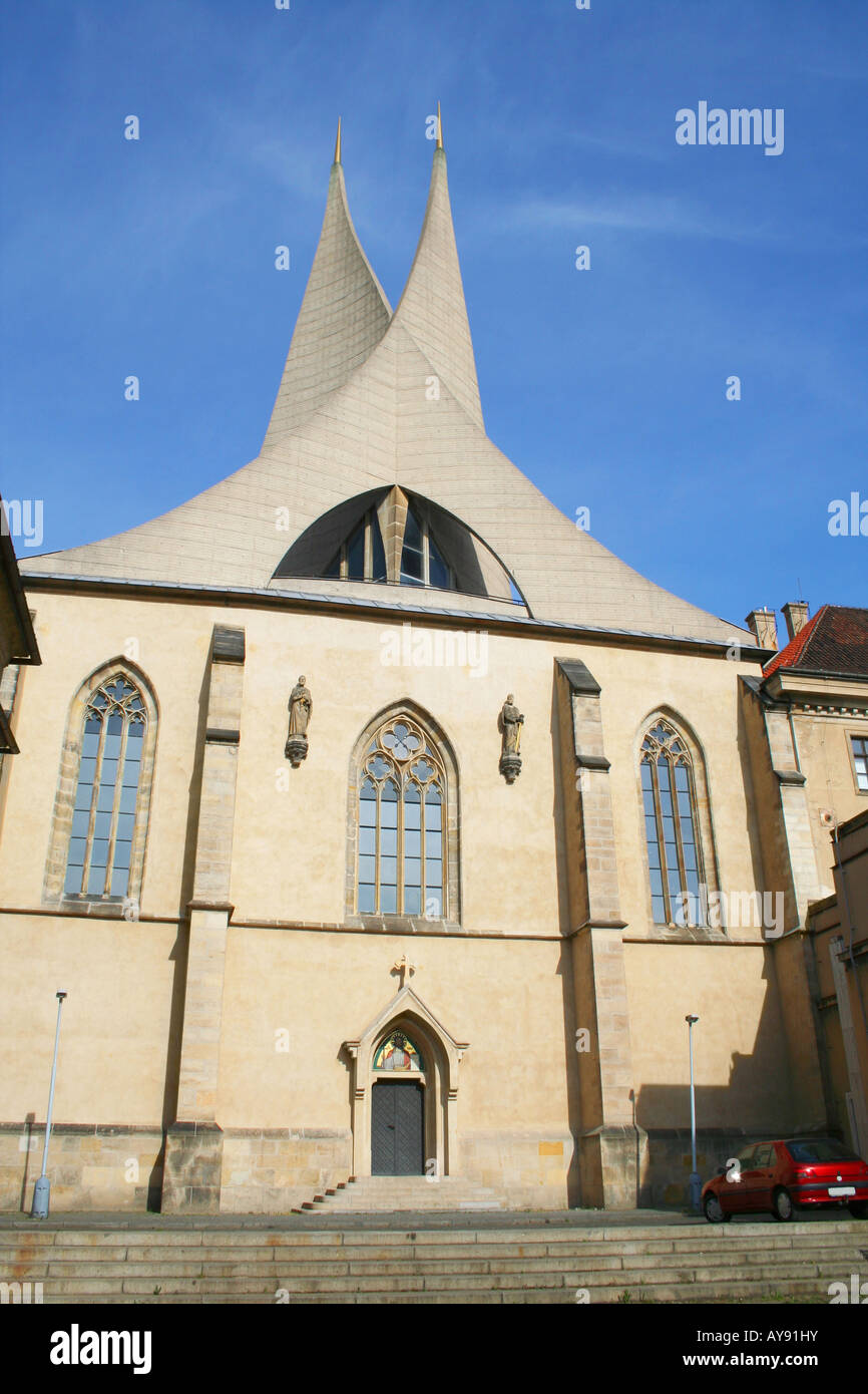 Piter und Paul Kirche schöne alte europäische Stadt Prag Tschechische Republik Stockfoto