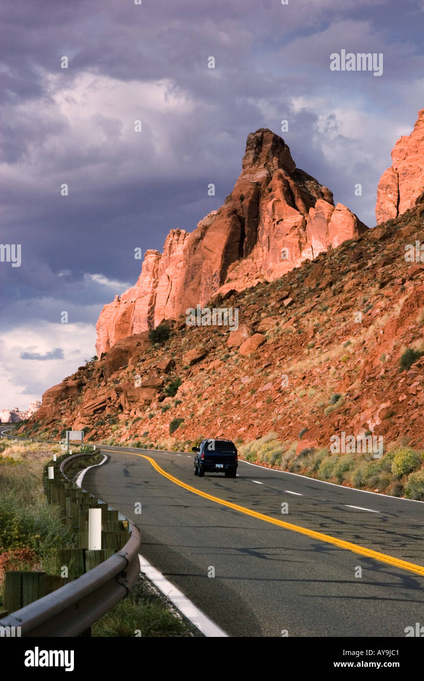 Echo Cliffs, Route 89 in der Nähe von Page AZ und Glen Canyon Stockfoto