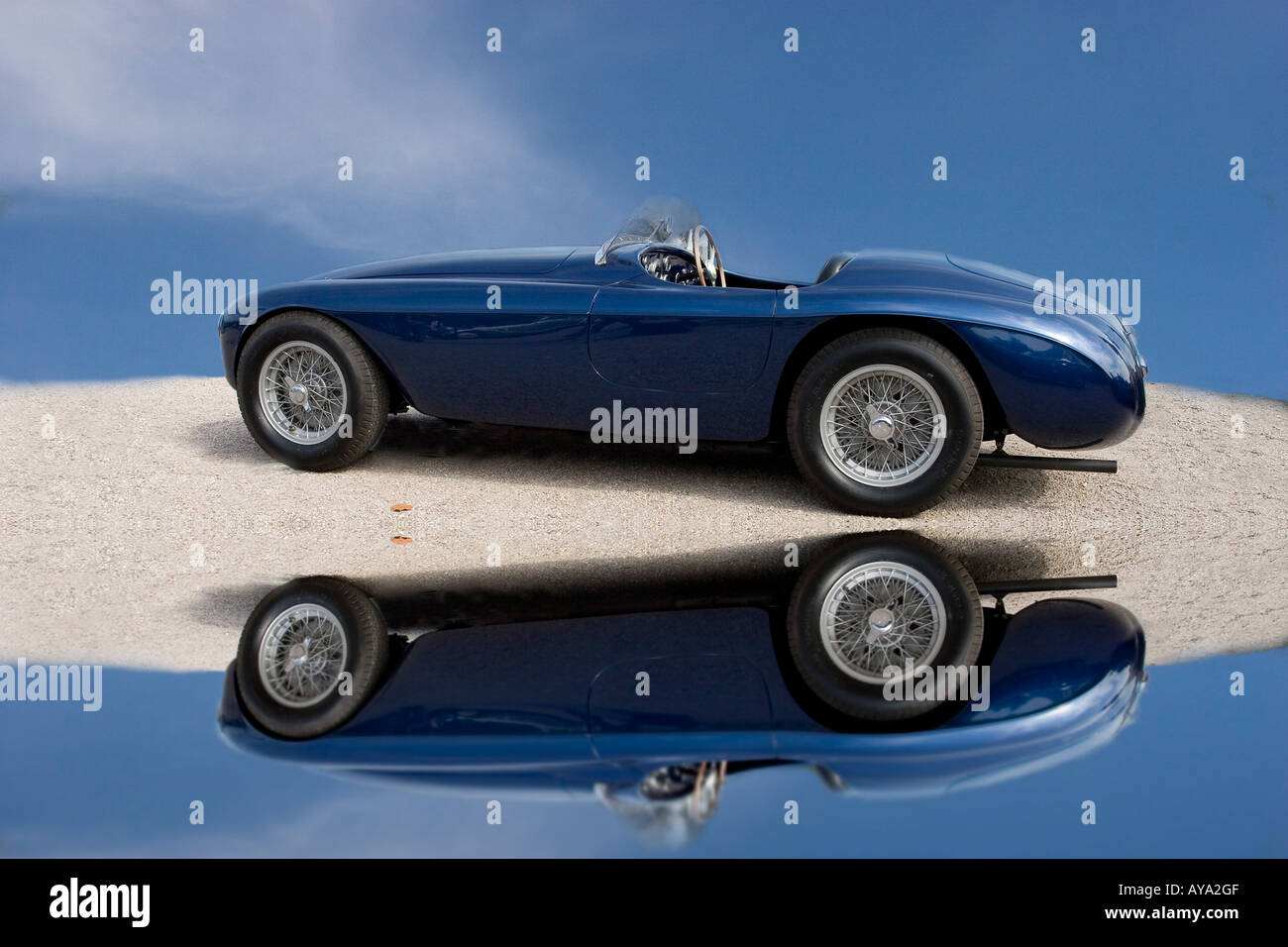 Ferrari 212 Touring Barchetta, gebaut 1953 Stockfoto