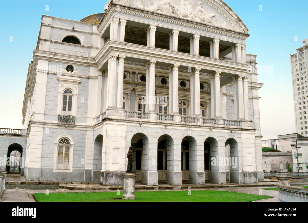 Theater-Amazonas in Manaus AM Brasilien Stockfoto