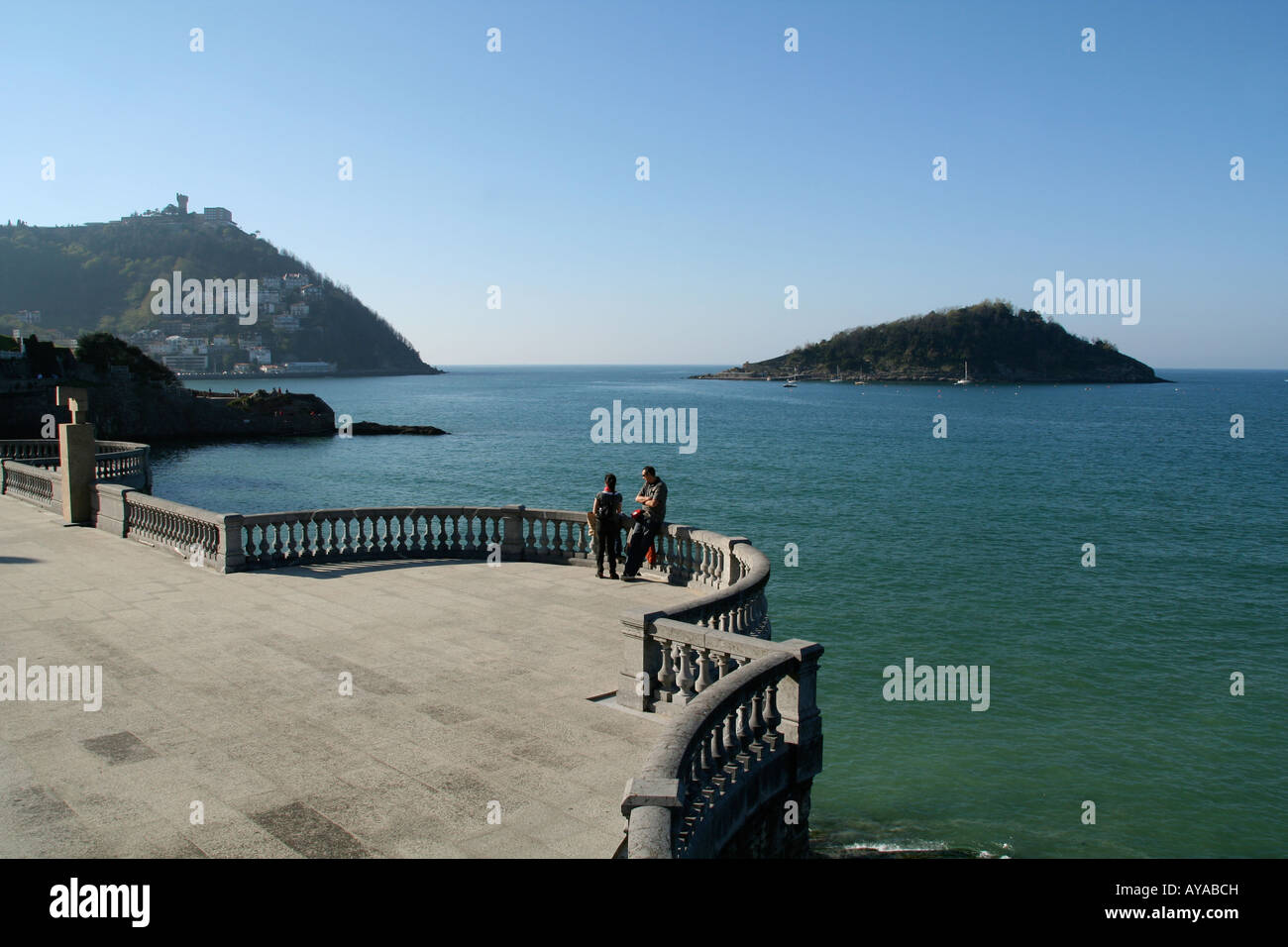 San Sebastian, Spanien Donostia Reise-Tourismus Stockfoto