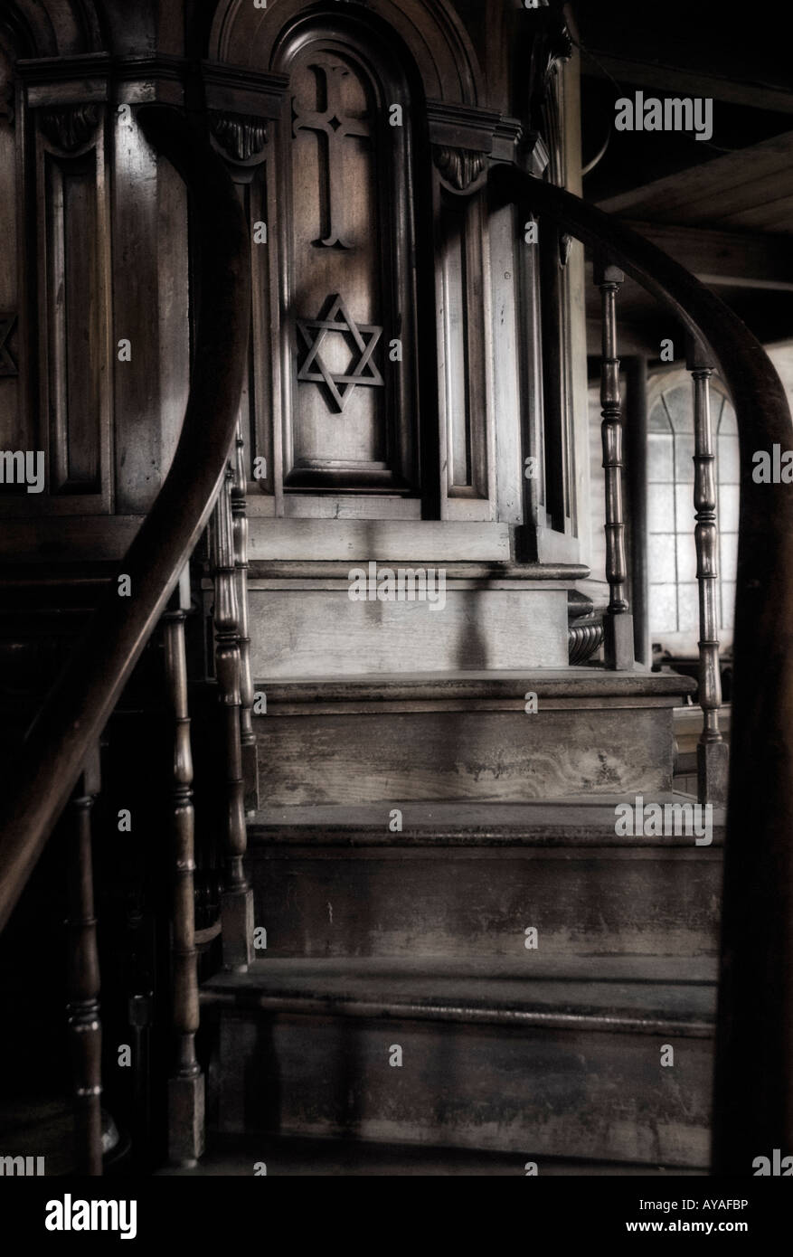 Innere der Kirche, St. Johns, Antigua. Stockfoto