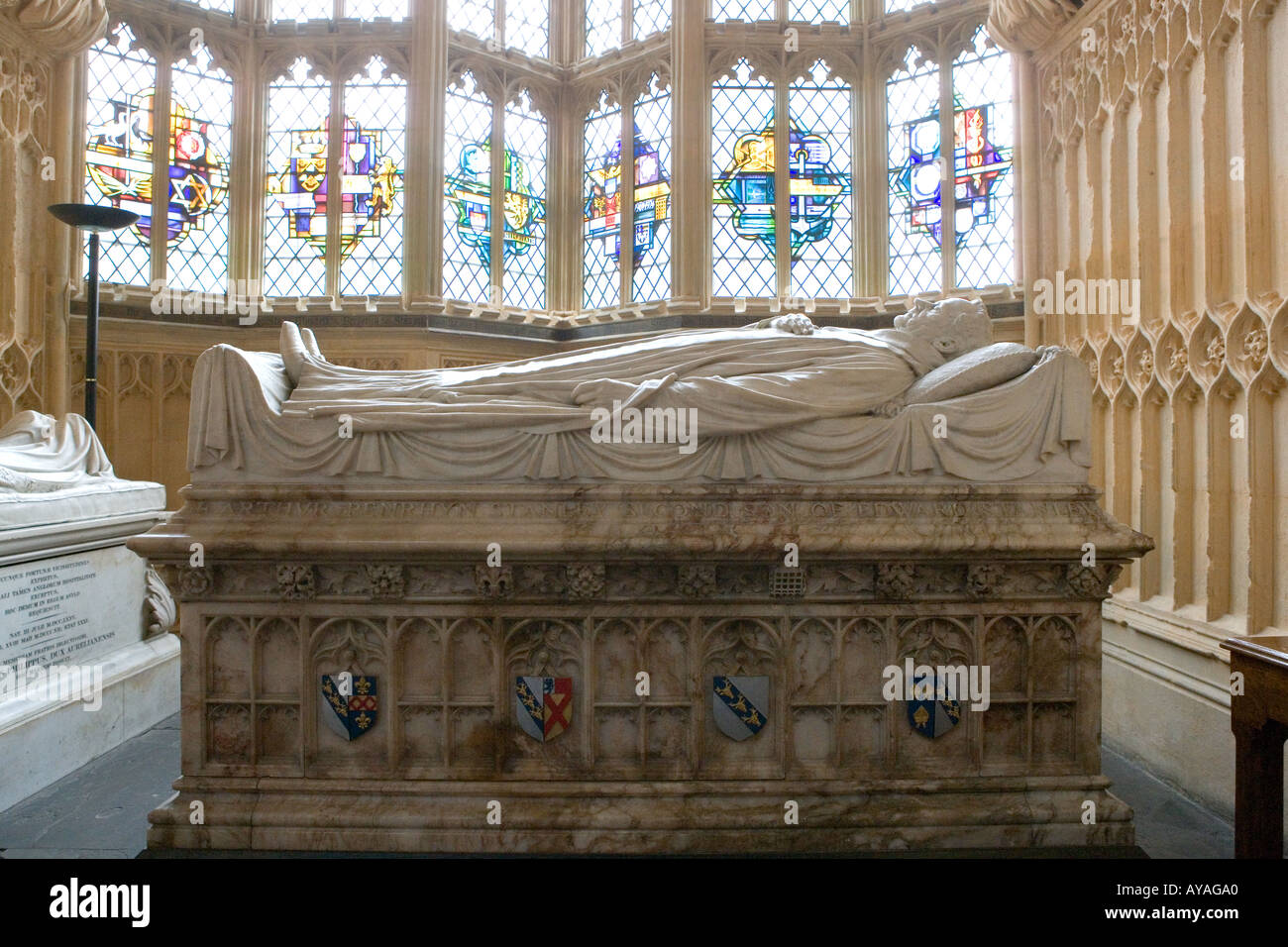 Grab von Arthur Stanley eines der Dekane der Westminster Abbey London England Stockfoto