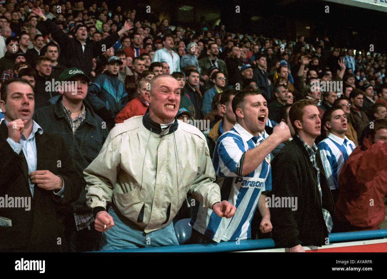 Huddersfield V Wimbledon 17 2 1996 FA Cup Stockfoto