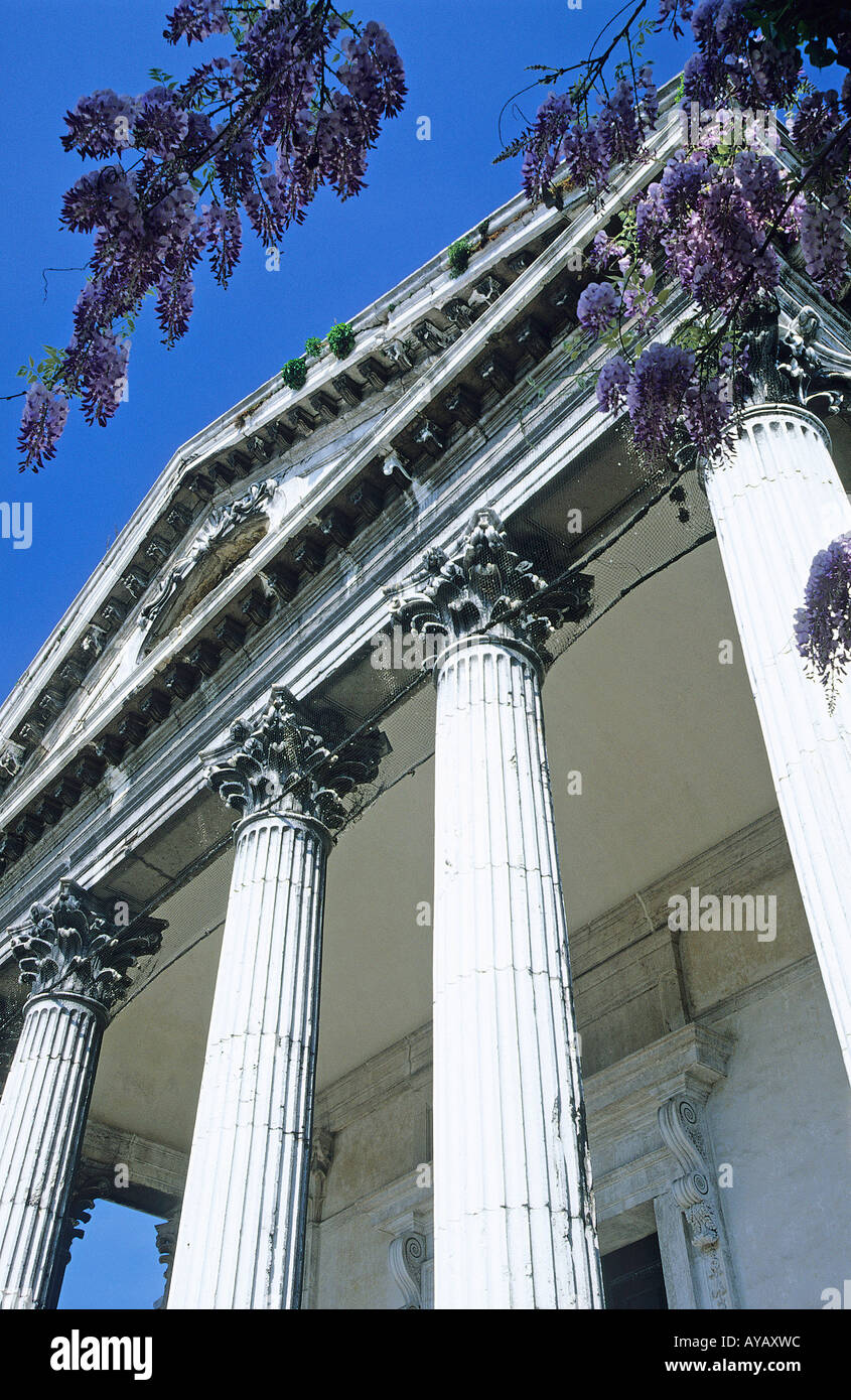 San Nicolo Tolentino Gebäude außen Venedig Stockfoto