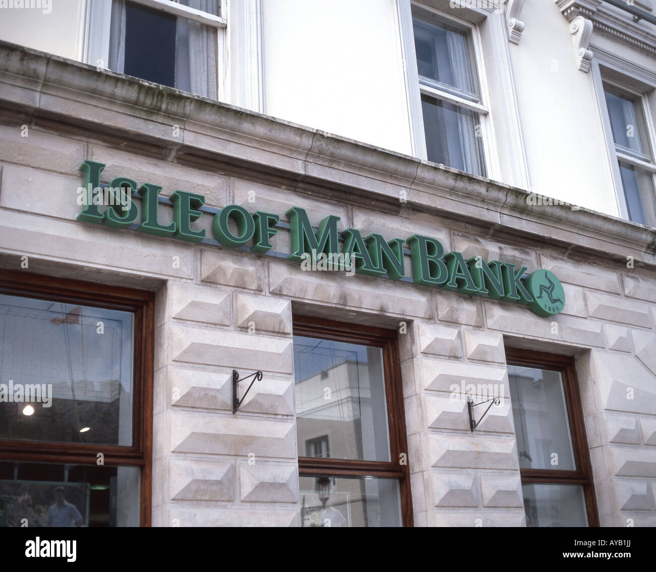 Isle Of Man Bank, Douglas, Isle Of Man Stockfoto