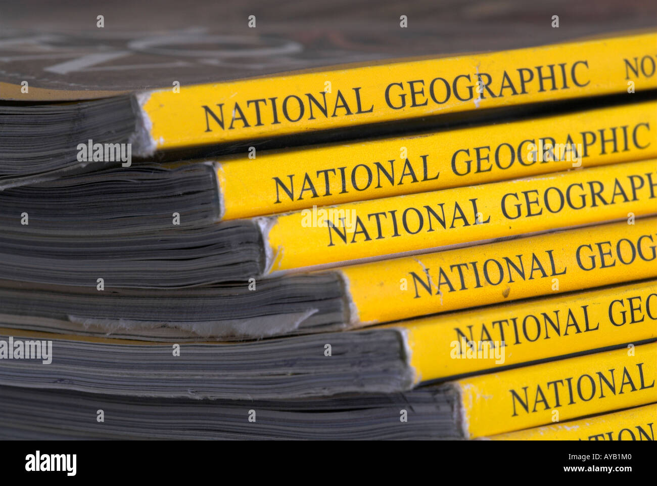 National Geographic Magazine Stockfoto