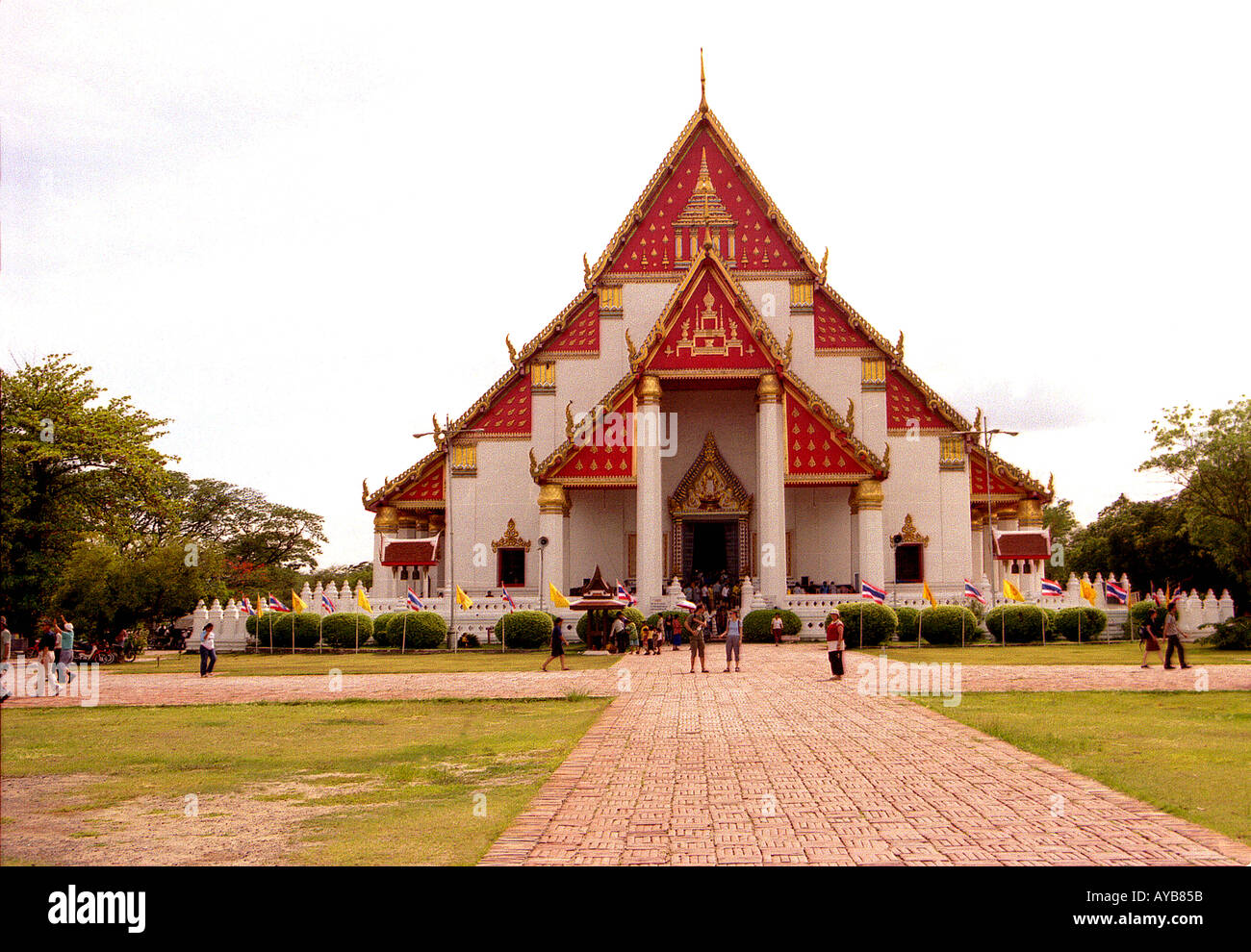 Viharn Phra Mongkons Bophit Stockfoto