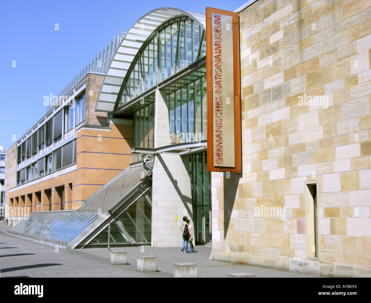 Nürnberg Nürnberg Nürnberg Germanisches Nationalmuseum Museum Kornmarkt Katäusergassse Kartaeusergasse deutsche Nationalmuseum Stockfoto