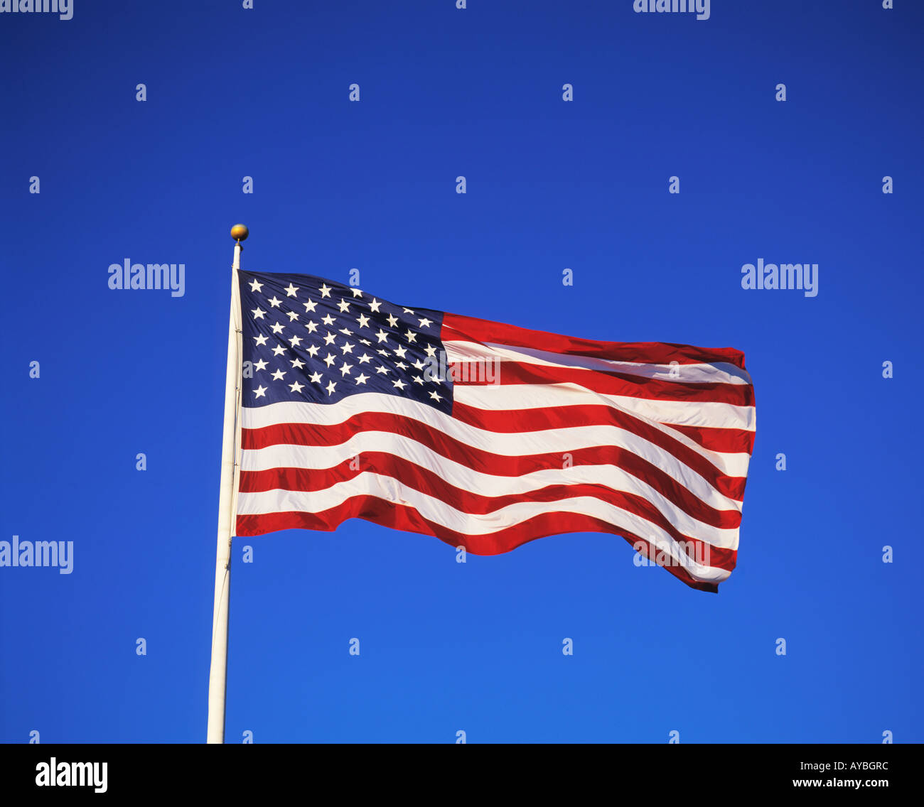 USA-STARS AND STRIPES Stockfoto