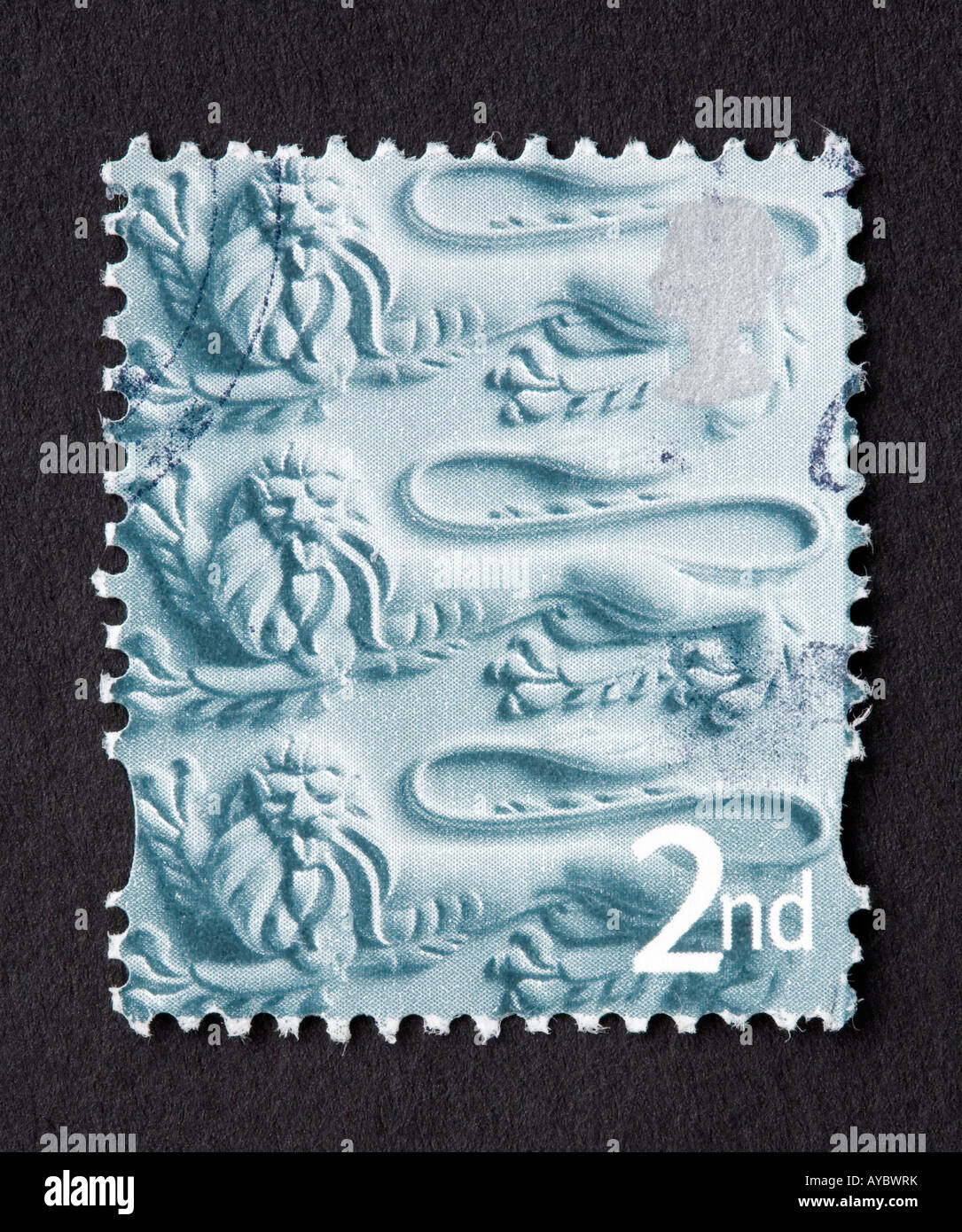 Britische Briefmarke Stockfoto