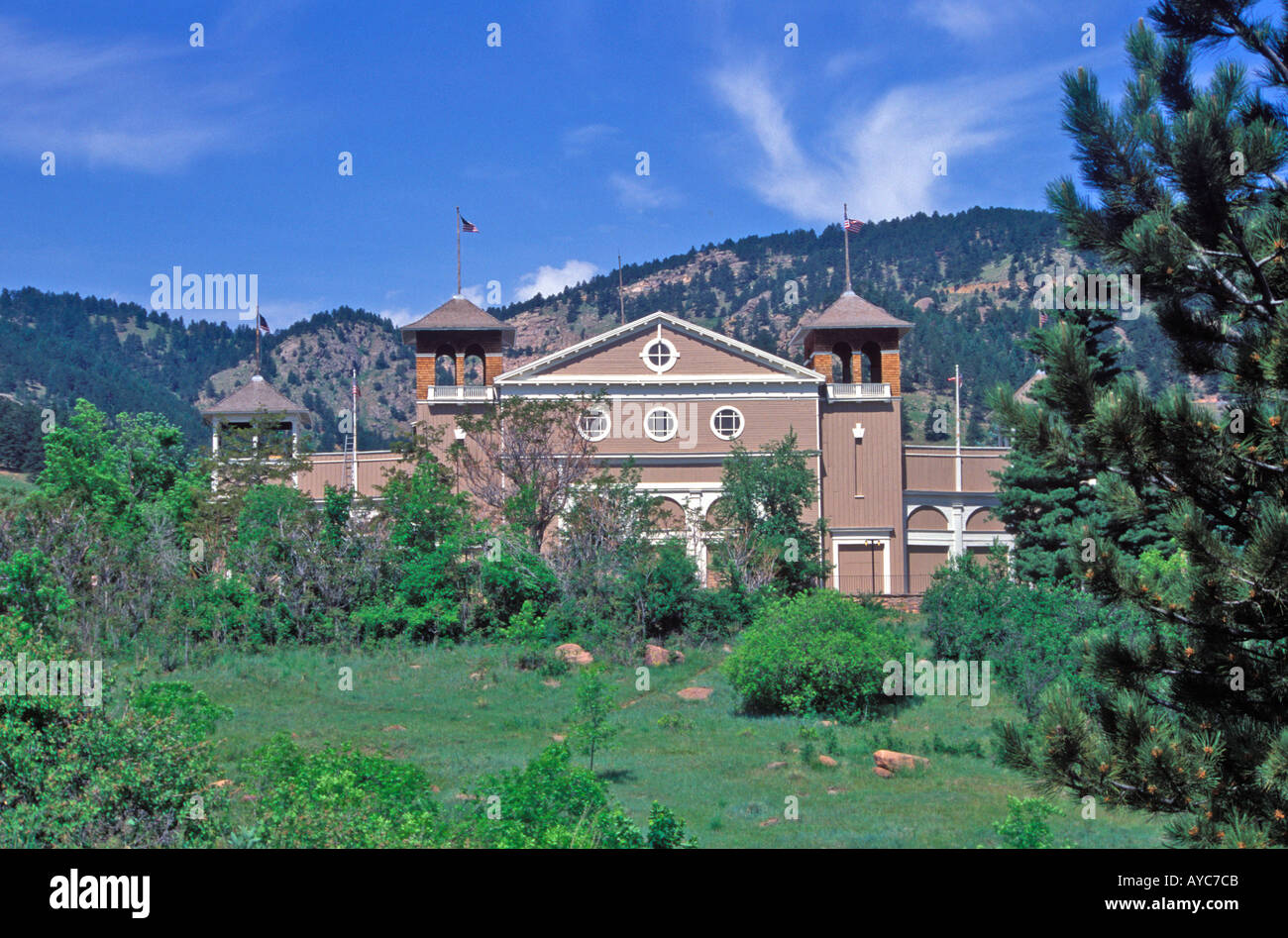 Chatauqua dining Hall Boulder colorado Stockfoto