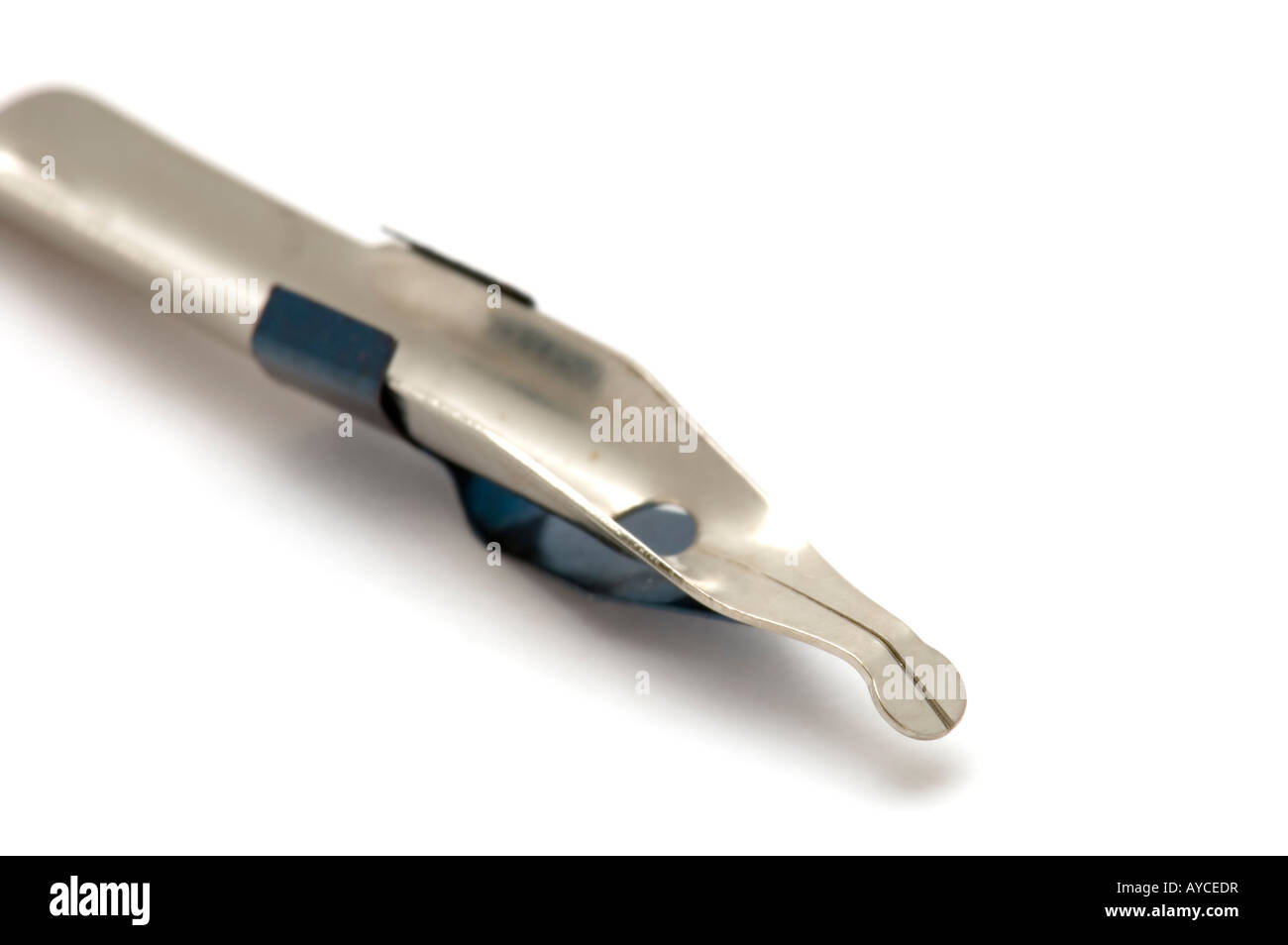 Objekt auf weißen Werkzeuge Stift zeichnen Stockfoto