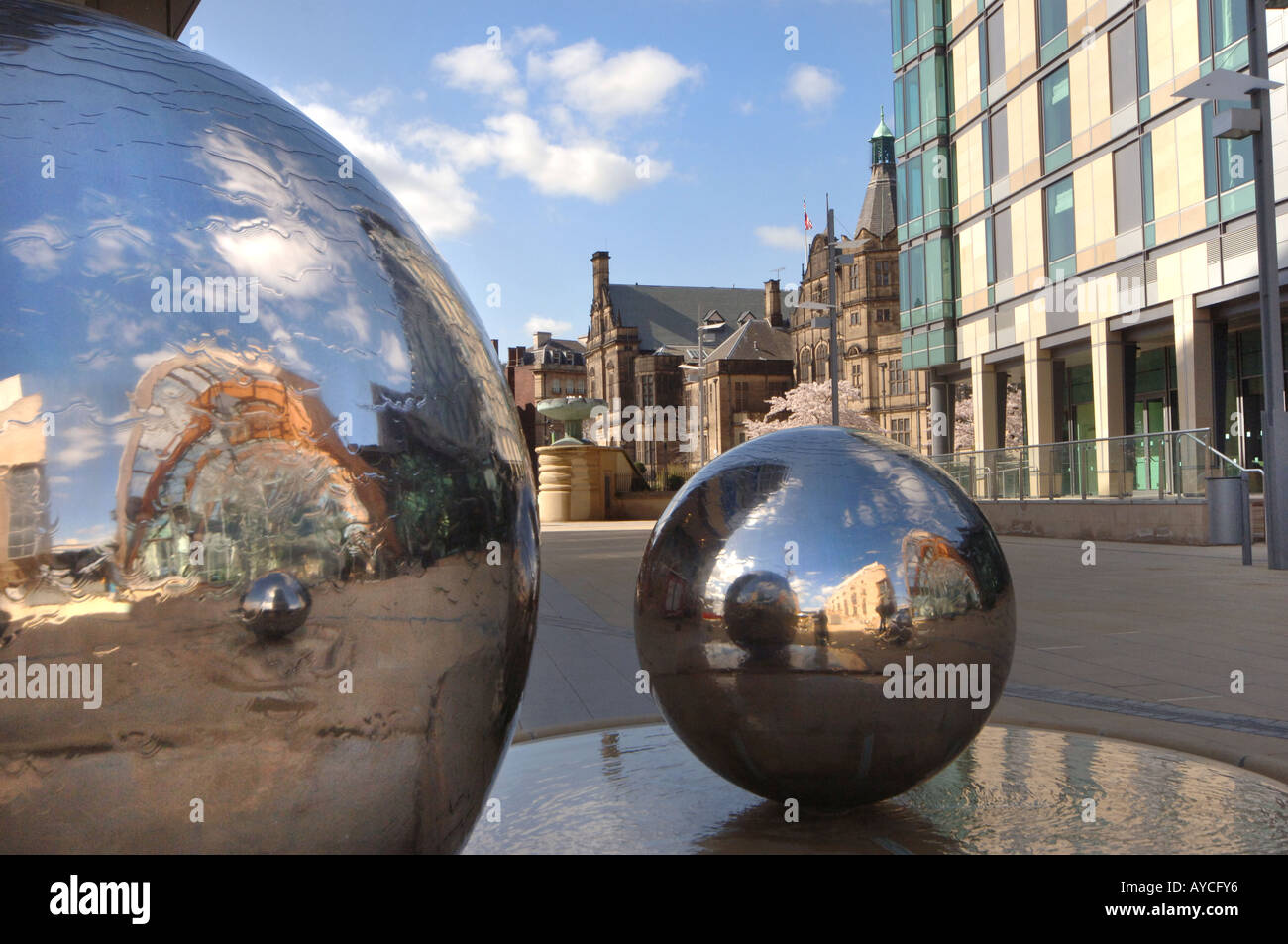 Moderne Sheffield Stockfoto