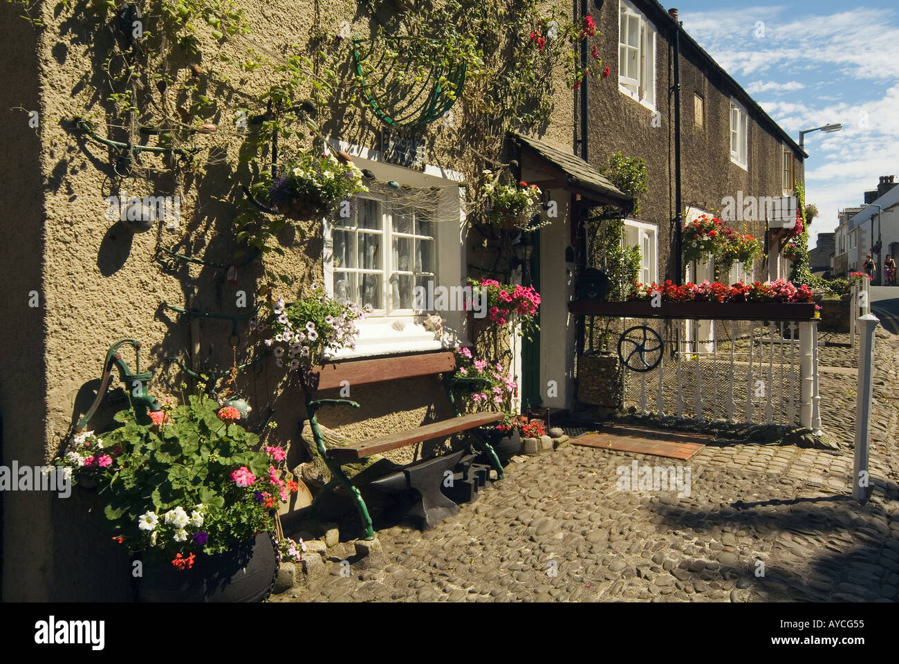 Heysham Dorf Lancashire Stockfoto