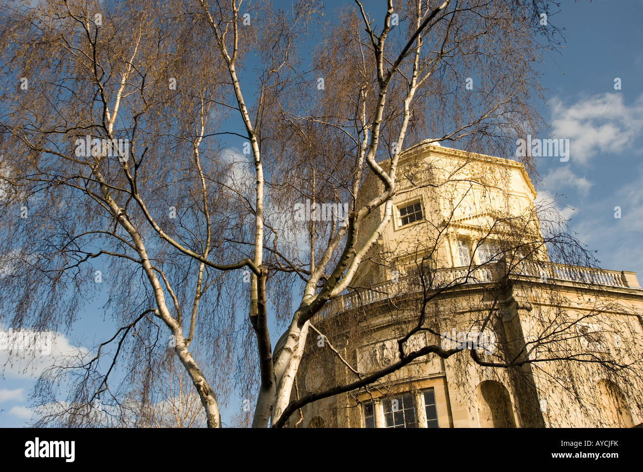 Die Sternwarte Green College in Oxford Stockfoto