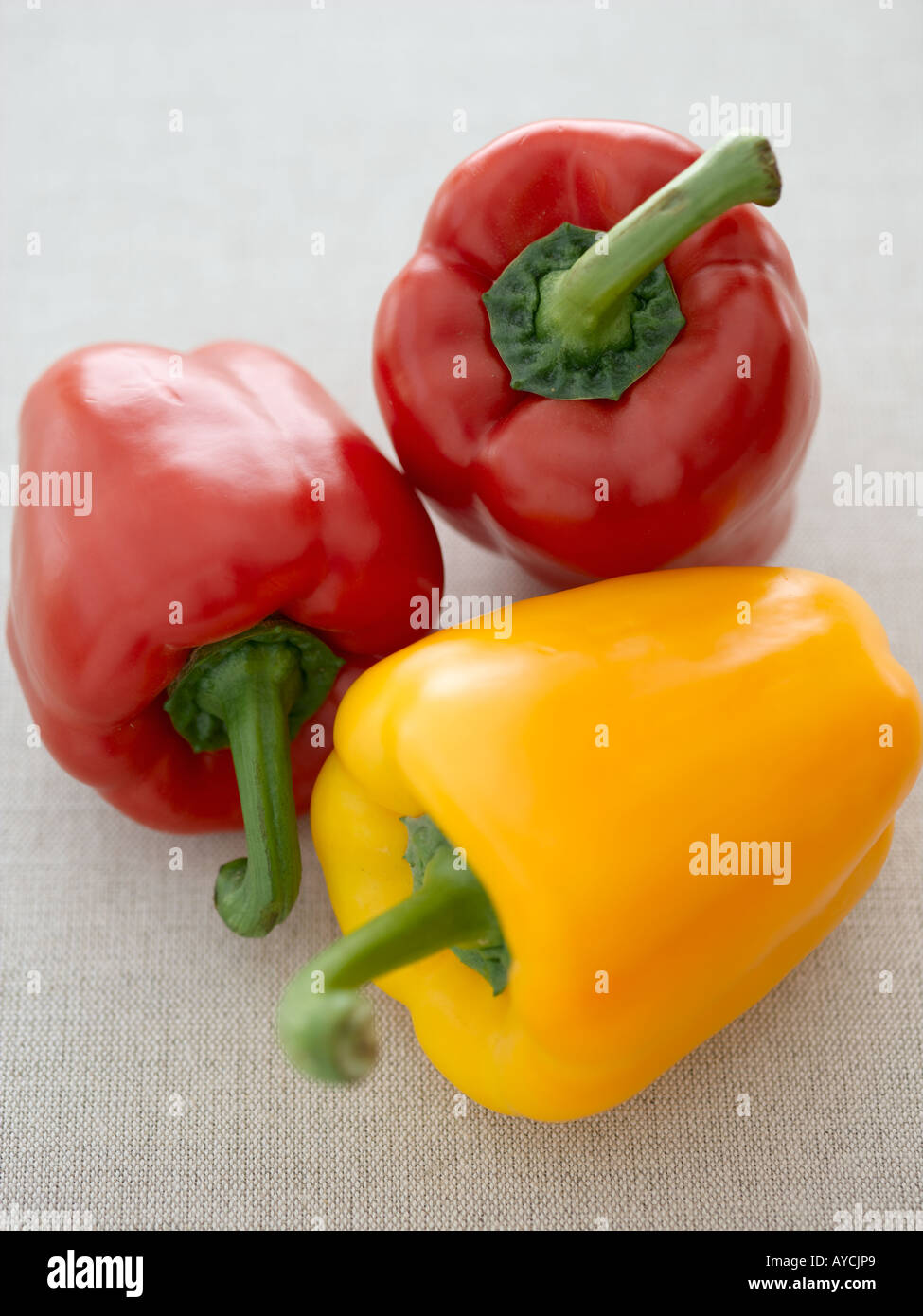 Rote und gelbe Paprika - high-End Hasselblad 61mb digitales Bild Stockfoto