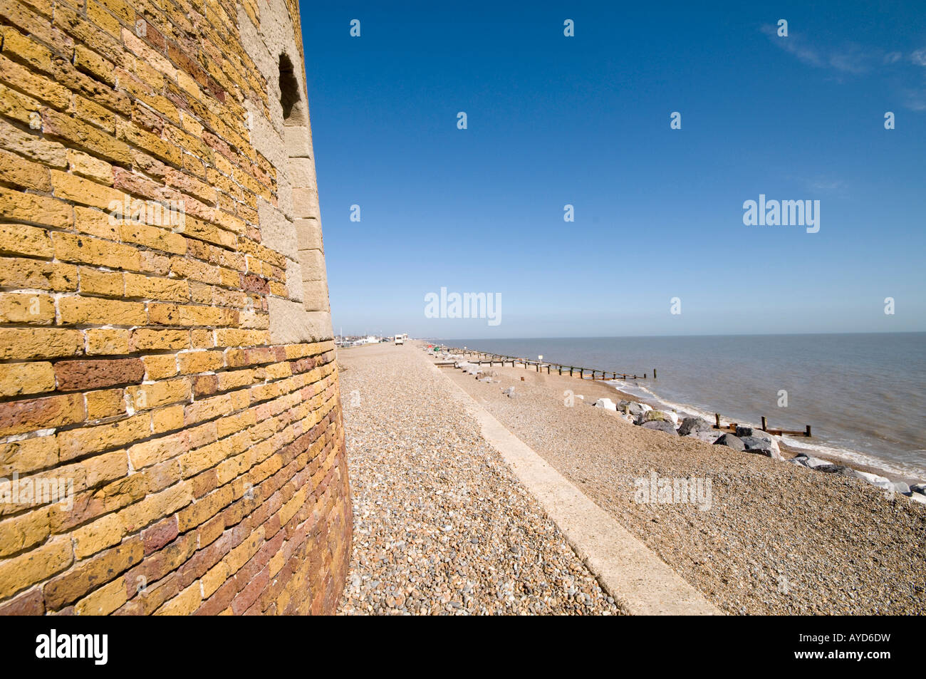 Die Marttelo Turm in Aldeburgh, Suffolk Stockfoto