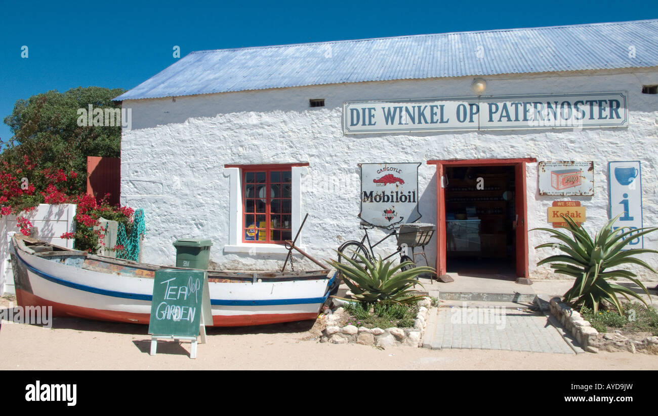 Außerhalb des Dorfes bewahren in Paternoster auf der atlantischen Küste Western Cape, Südafrika Stockfoto