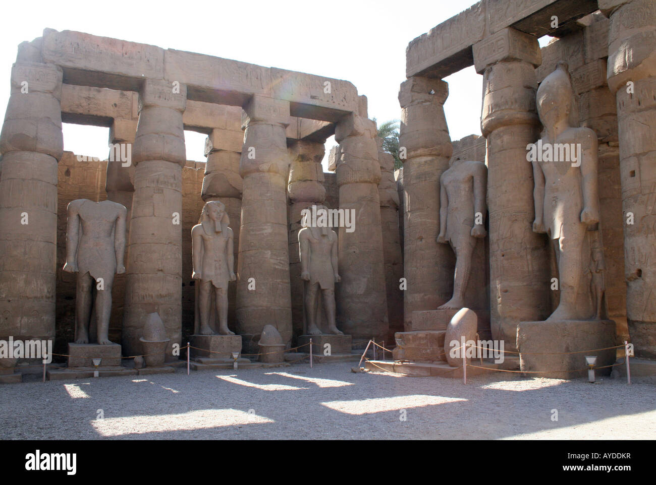 Luxor-Tempel [Luxor, Ägypten, arabische Staaten, Afrika].                                                                              . Stockfoto