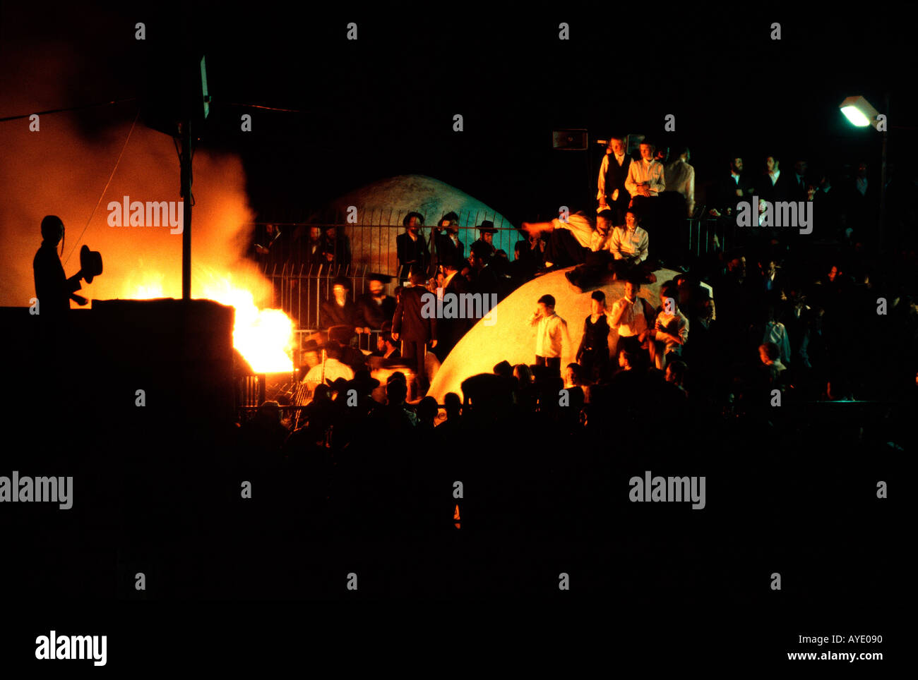 Israel höhere Galile Meron Rabbi Shimon Bar Yokhai Grab Stockfoto