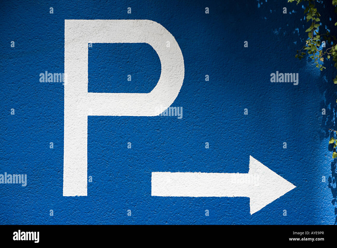 Blaues Parkschild Stockfotos und bilder Kaufen Alamy