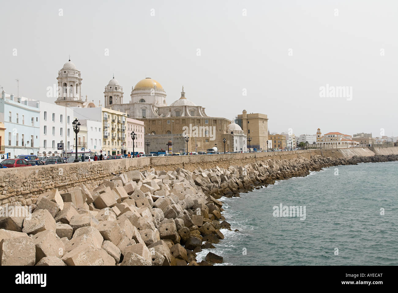Kathedrale von Cadiz Spanien Stockfoto