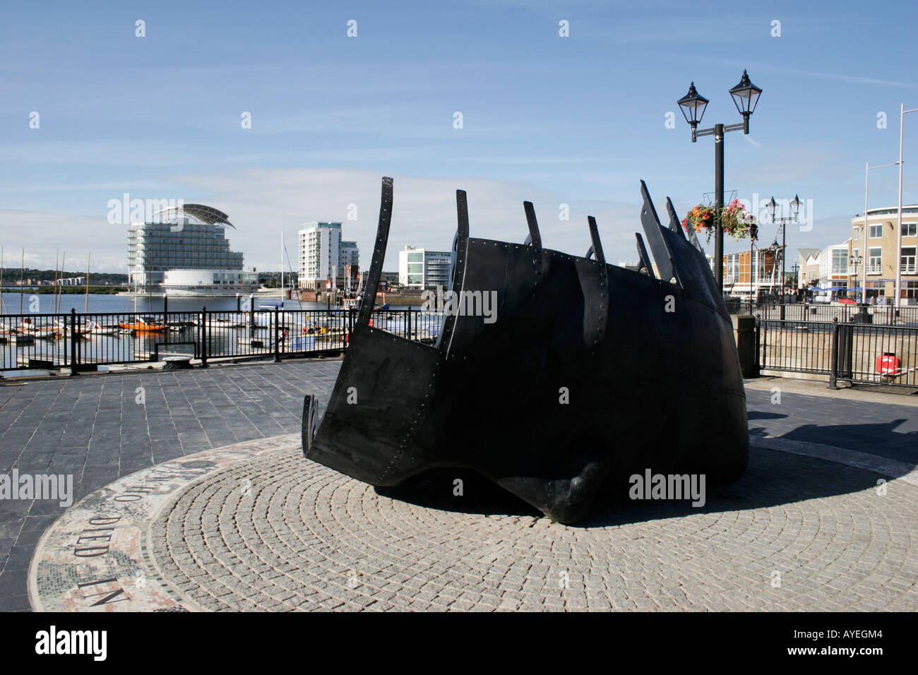 Cardiff Bay, South Glamorgan, Süd-Wales, Großbritannien Stockfoto