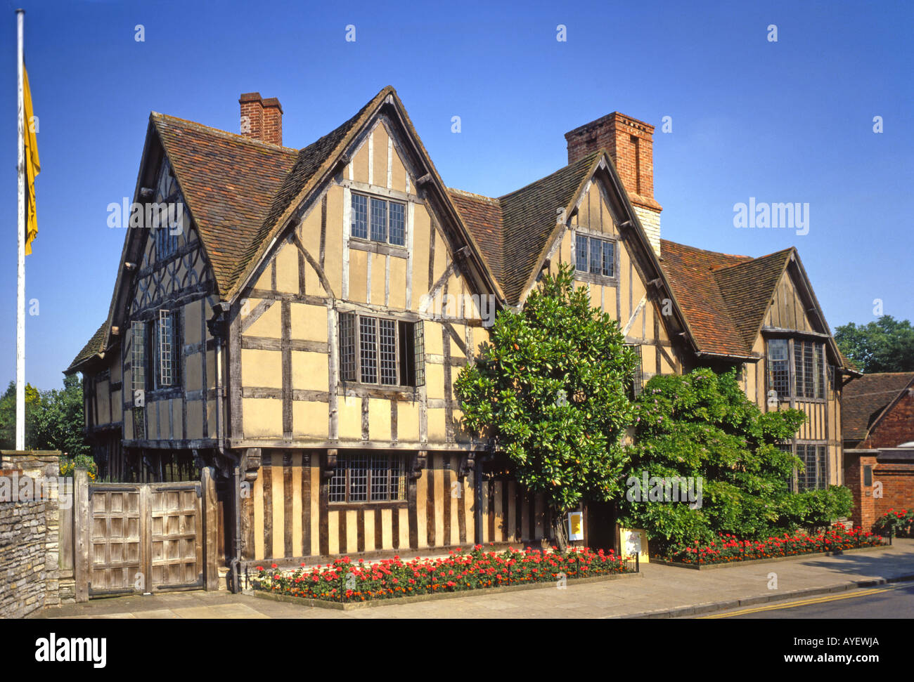 Halls Croft, Haus von Shakespeares Tochter Susanna. Stratford Warwickshire, England Stockfoto