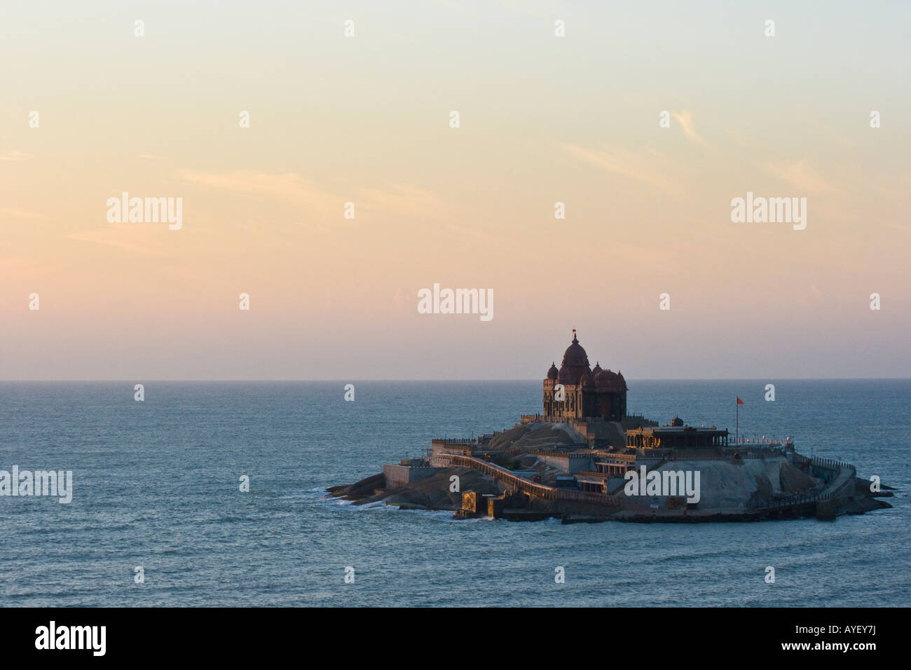 Vivekananda Rock Memorial in Kanyakumari Südindien Stockfoto