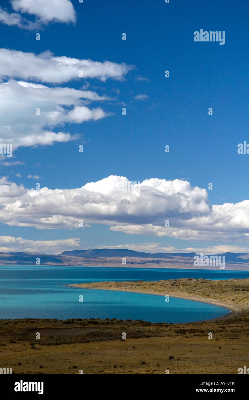 Argentino-See in der Nähe von El Calafate Patagonien Argentinien Stockfoto