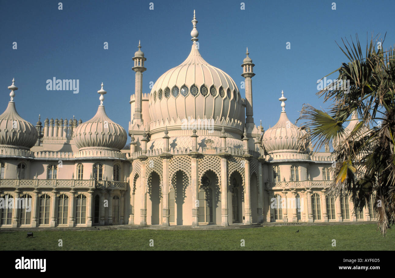 Der Königspavillon Brighton East Sussex England Stockfoto
