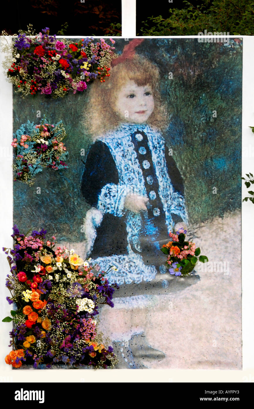 Blumen-arrangement Stockfoto