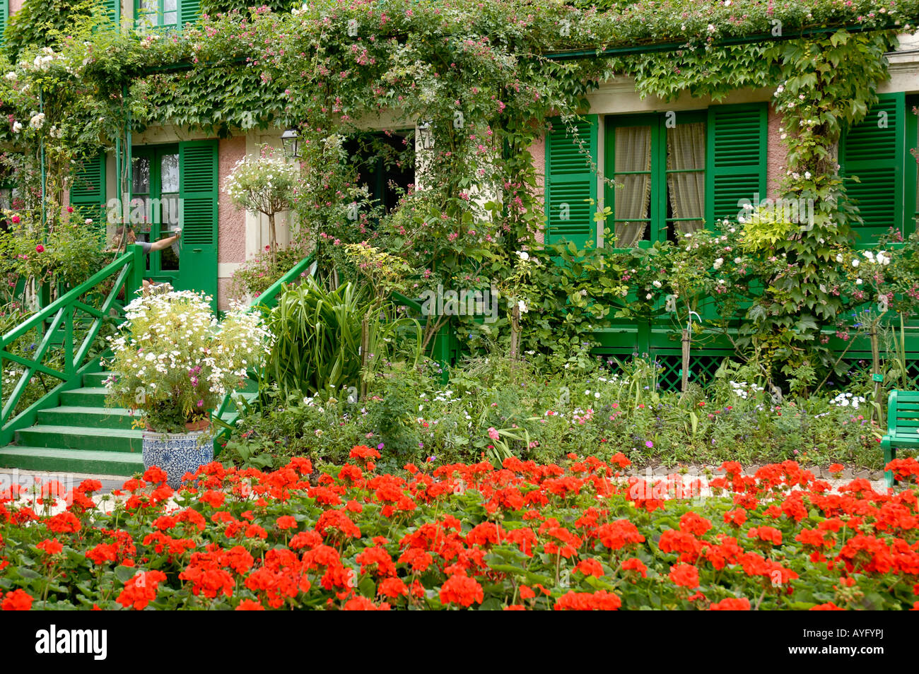 Das Clos Normand Haus von Claude Garten französischen