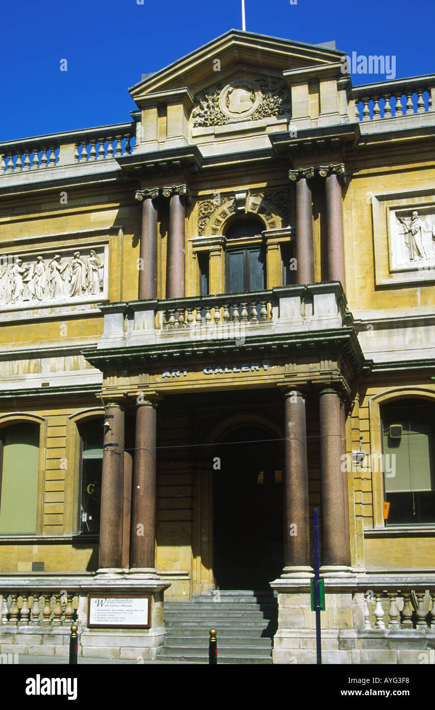 Kunstgalerie und Museum Wolverhampton West Midlands England Stockfoto