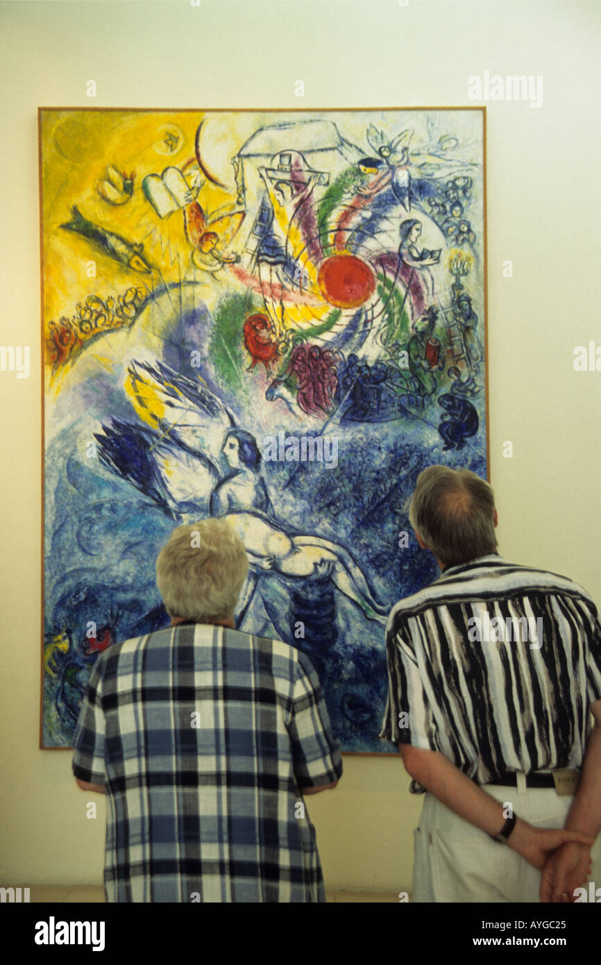 Chagall-Museum Nizza Südfrankreich Stockfoto