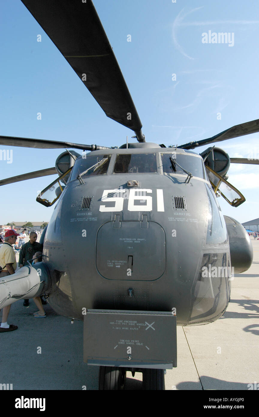 Sikorsky UH-60 Black Hawk Hubschrauber auf der Air Show in Selfridge Air Force Base Mt Einfassung Clemens Michigan MI Stockfoto