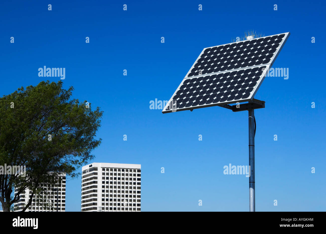 SolarPanel, Southern California Stockfotografie Alamy