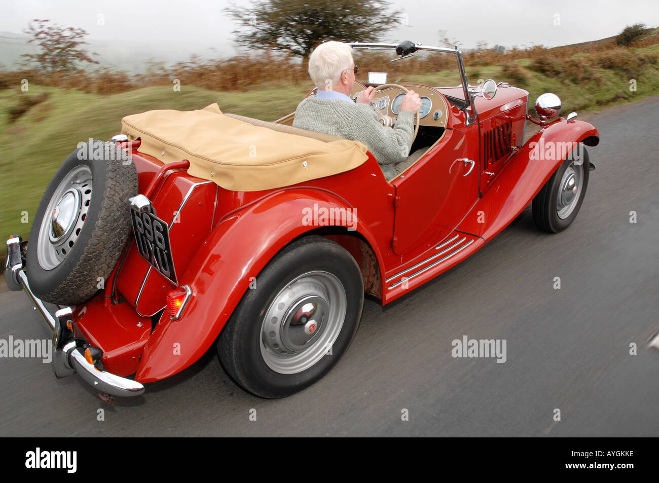 MG TD 1950 Stockfoto