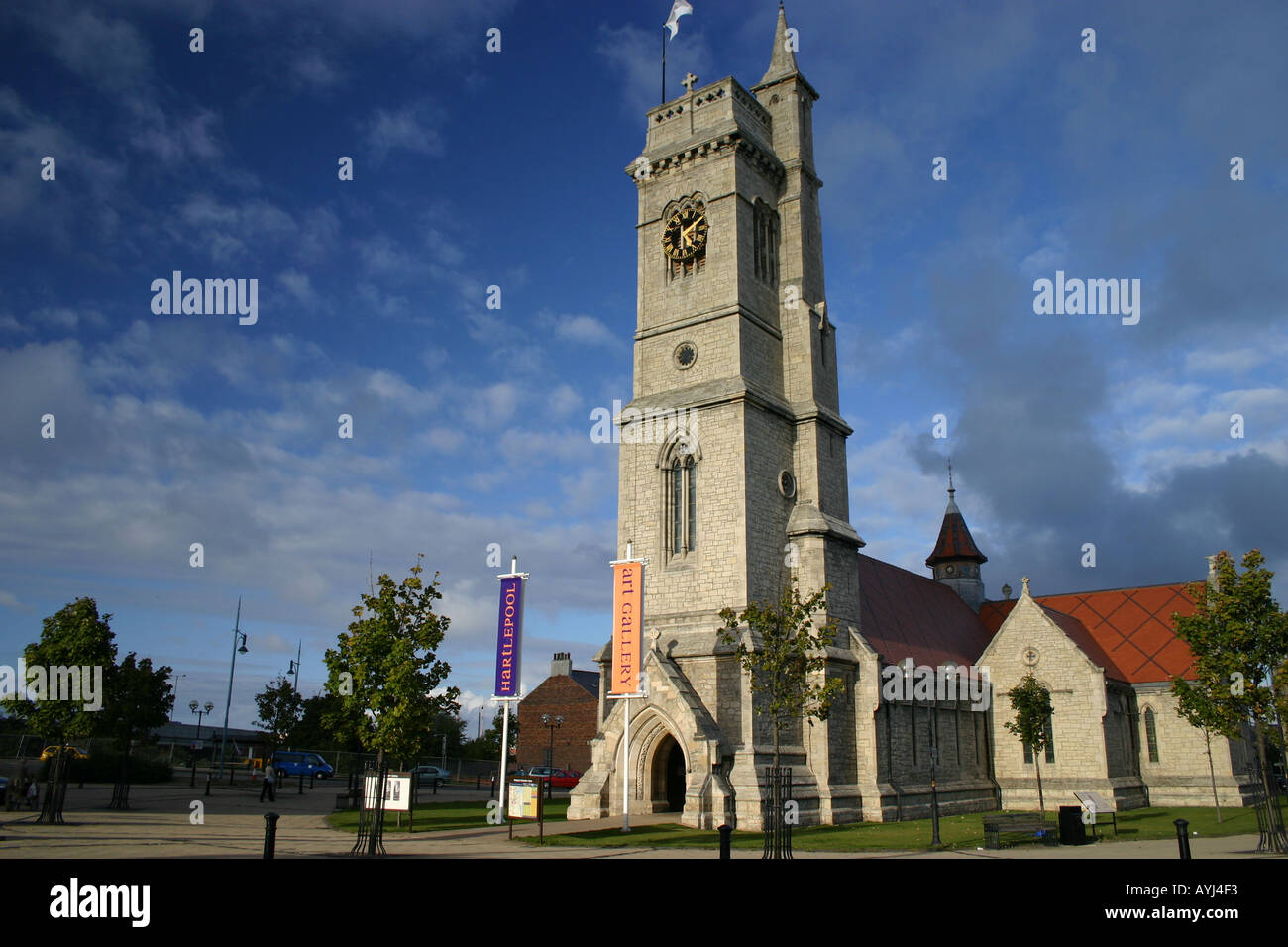 Christchurch einer viktorianischen Kirche in Hartlepool Stockfoto