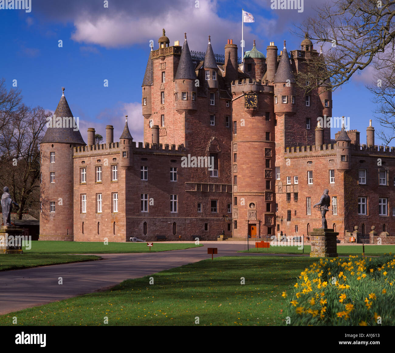 Glamis Castle, Angus, Schottland, UK Stockfoto