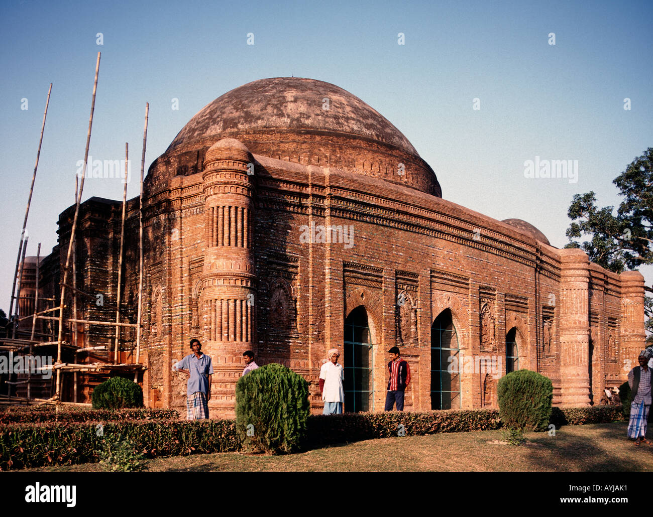 Lattan Moschee, Gaur, Westbengalen, Indien Stockfoto