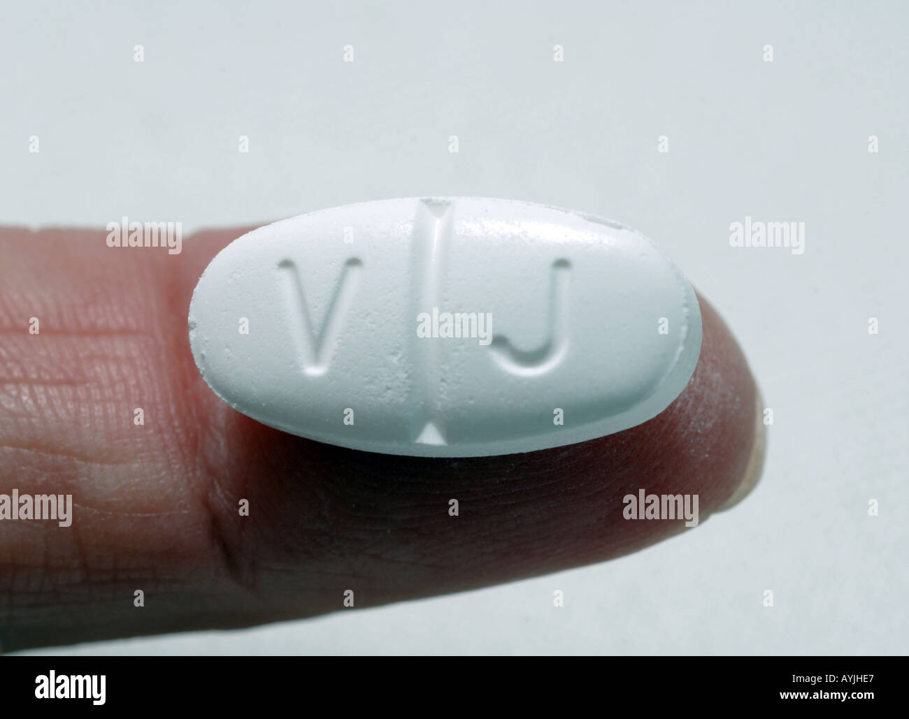 Aciclovir-tablet Stockfoto