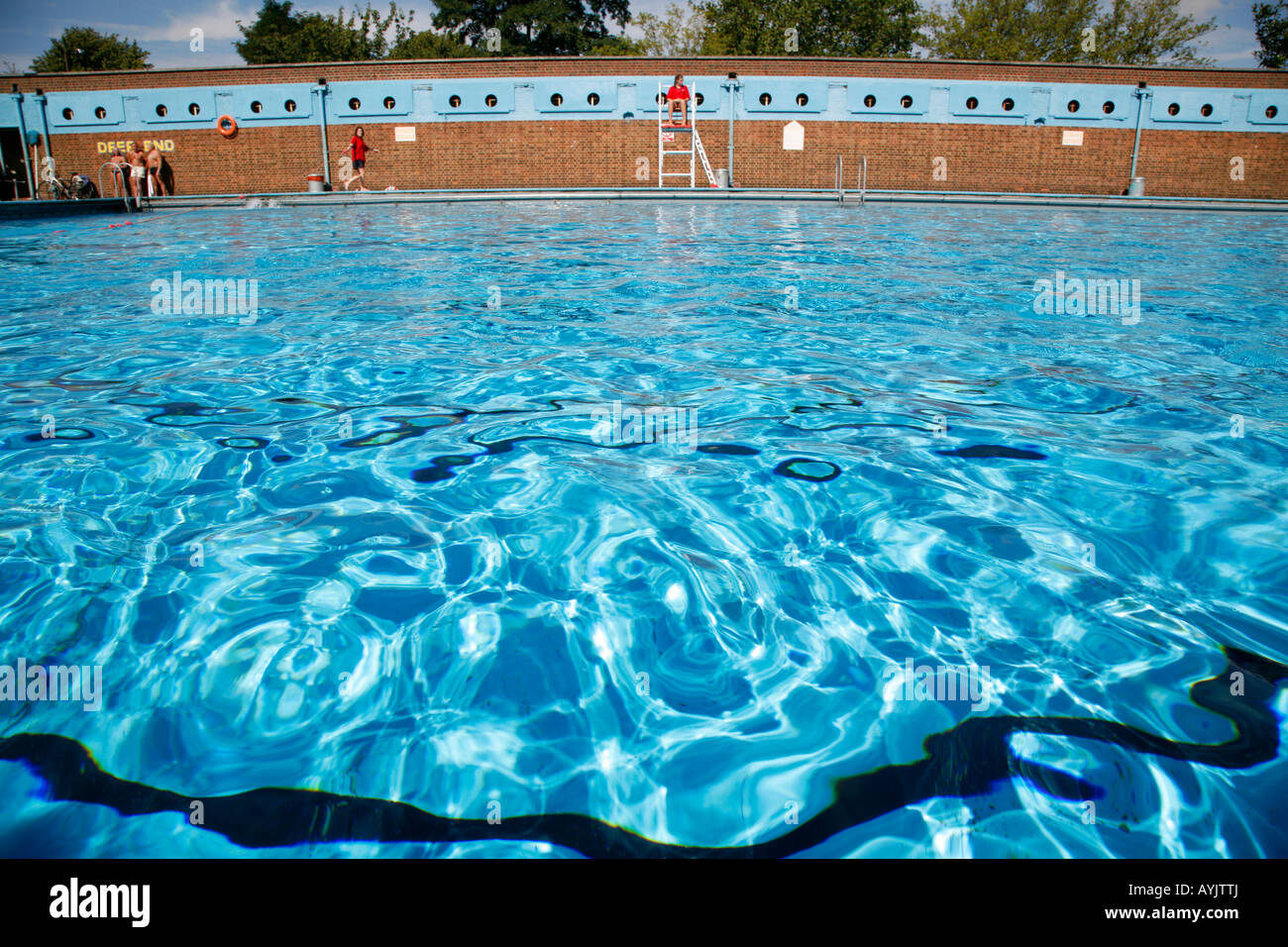 Charlton Lido in Hornfair Park, Charlton, London Stockfoto