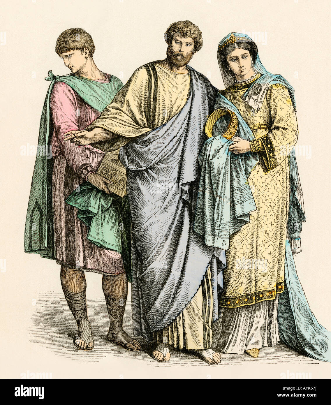 Populärer Pantomimen Darsteller Im Antiken Rom Ancient Rome Clothing Stockfotos & Ancient Rome Clothing Bilder - Alamy