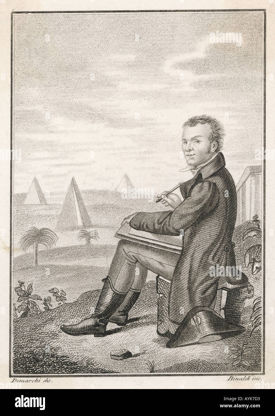 Denon 1747 1825 Stockfoto