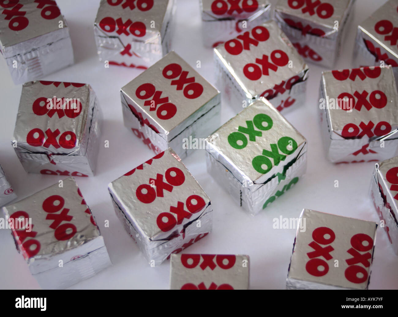 Die ungeraden Oxo heraus. Stockfoto