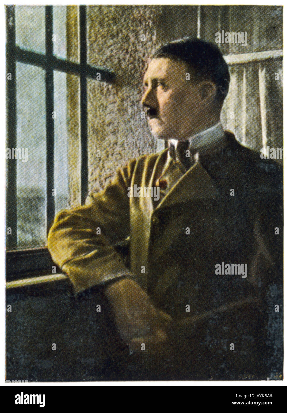 Hitler im Gefängnis 1923 Stockfoto